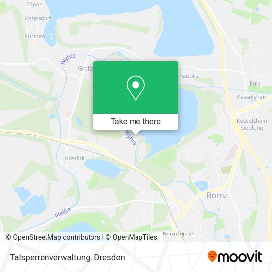 Карта Talsperrenverwaltung