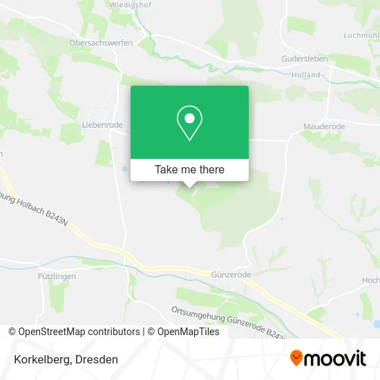 Карта Korkelberg