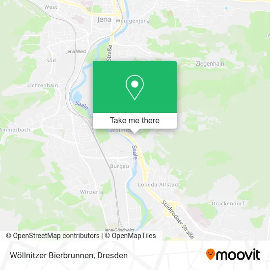 Карта Wöllnitzer Bierbrunnen