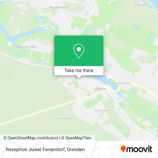 Карта Rezeption Juwel Feriendorf