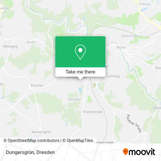 Карта Dungersgrün