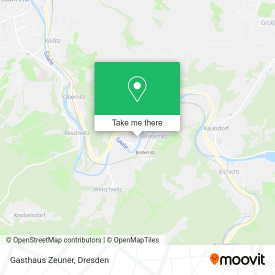 Карта Gasthaus Zeuner