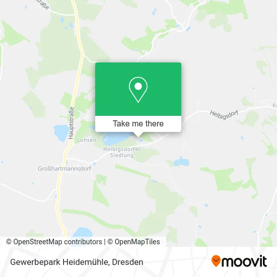 Карта Gewerbepark Heidemühle