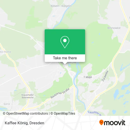 Карта Kaffee König