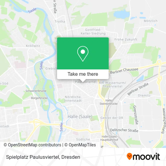 Карта Spielplatz Paulusviertel