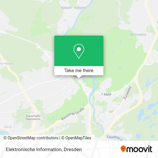 Карта Elektronische Information