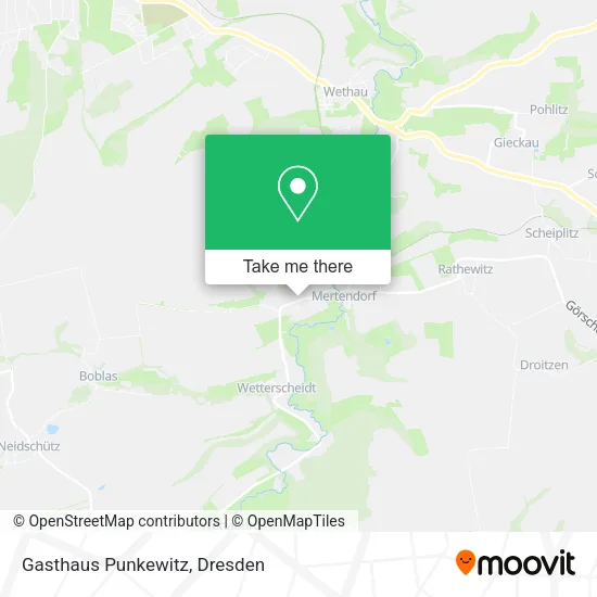 Карта Gasthaus Punkewitz