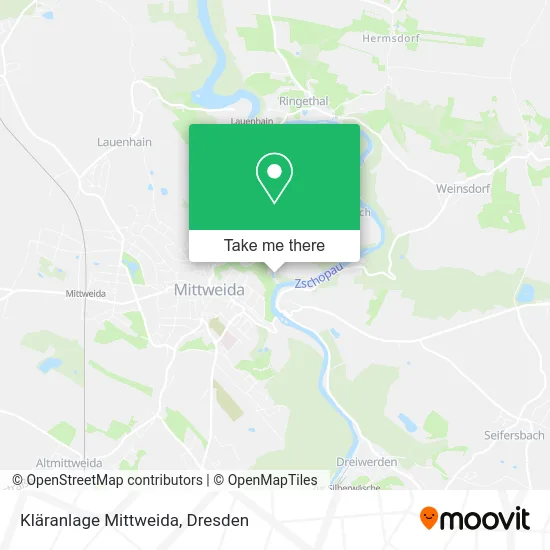 Карта Kläranlage Mittweida