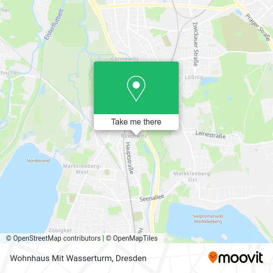 Карта Wohnhaus Mit Wasserturm