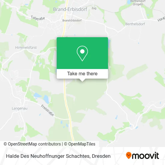 Карта Halde Des Neuhoffnunger Schachtes