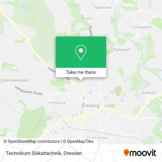 Карта Technikum Silikattechnik