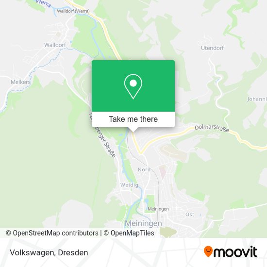 Карта Volkswagen