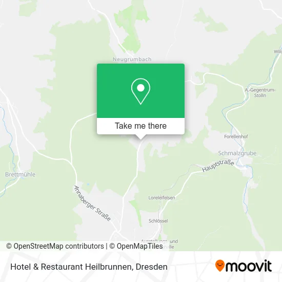 Карта Hotel & Restaurant Heilbrunnen