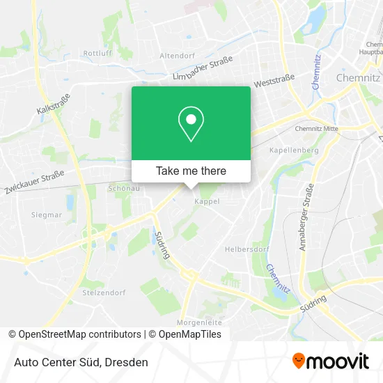 Карта Auto Center Süd
