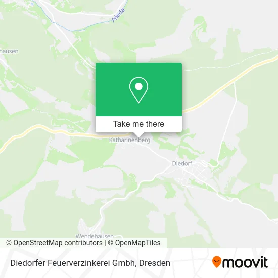 Карта Diedorfer Feuerverzinkerei Gmbh