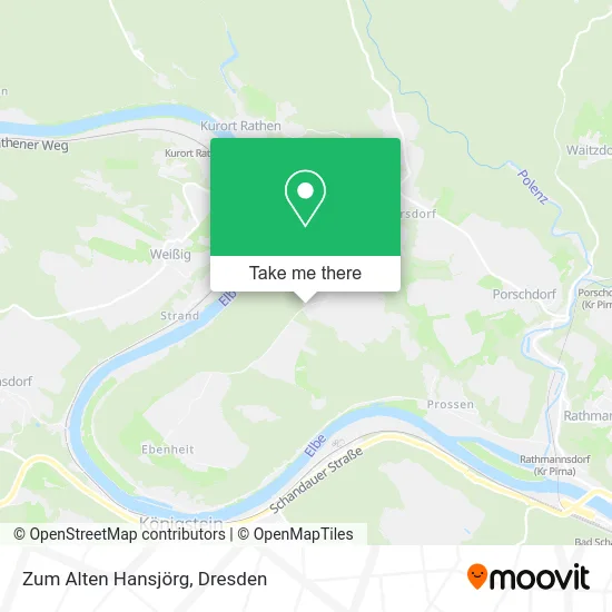 Карта Zum Alten Hansjörg