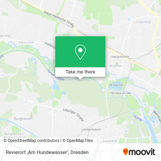 Карта Revierort ‚Am Hundewasser‘