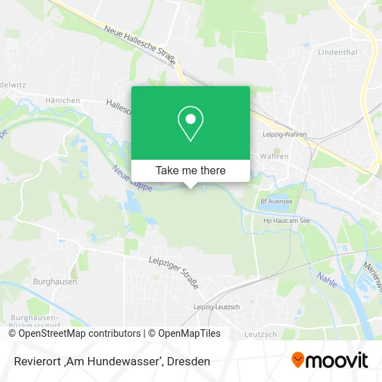 Карта Revierort ‚Am Hundewasser‘