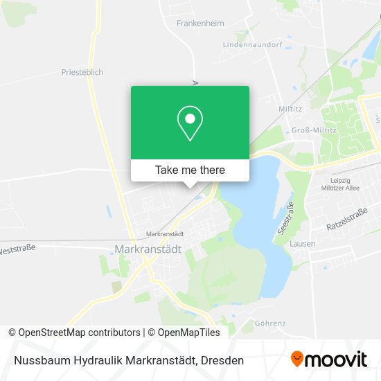 Карта Nussbaum Hydraulik Markranstädt
