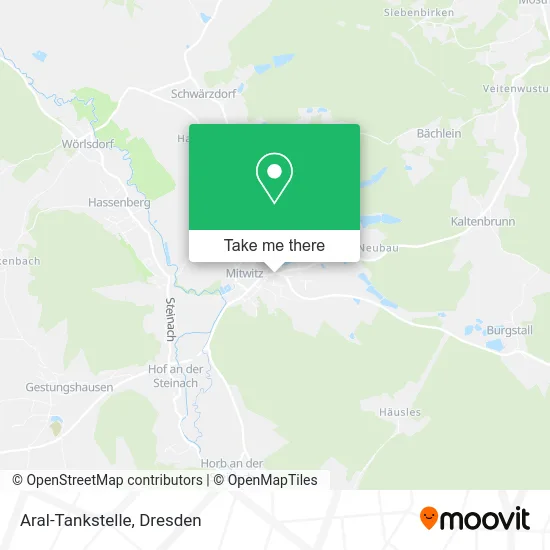 Карта Aral-Tankstelle