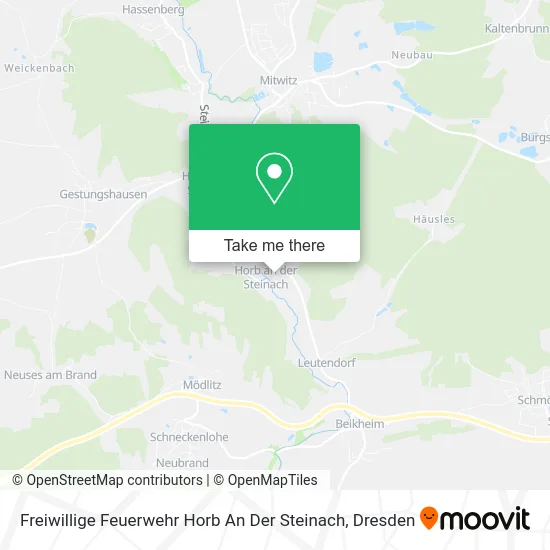 Карта Freiwillige Feuerwehr Horb An Der Steinach