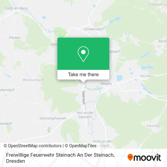 Карта Freiwillige Feuerwehr Steinach An Der Steinach