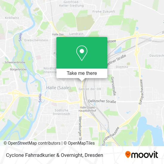 Карта Cyclone Fahrradkurier & Overnight