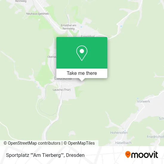 Карта Sportplatz ""Am Tierberg""