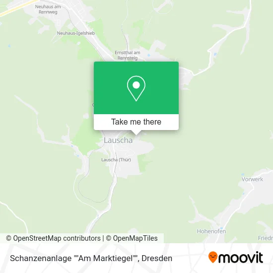Карта Schanzenanlage ""Am Marktiegel""