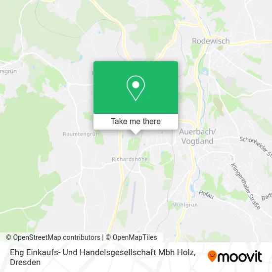 Карта Ehg Einkaufs- Und Handelsgesellschaft Mbh Holz