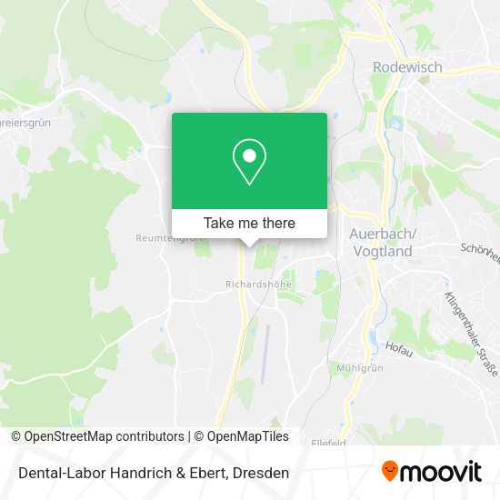 Карта Dental-Labor Handrich & Ebert