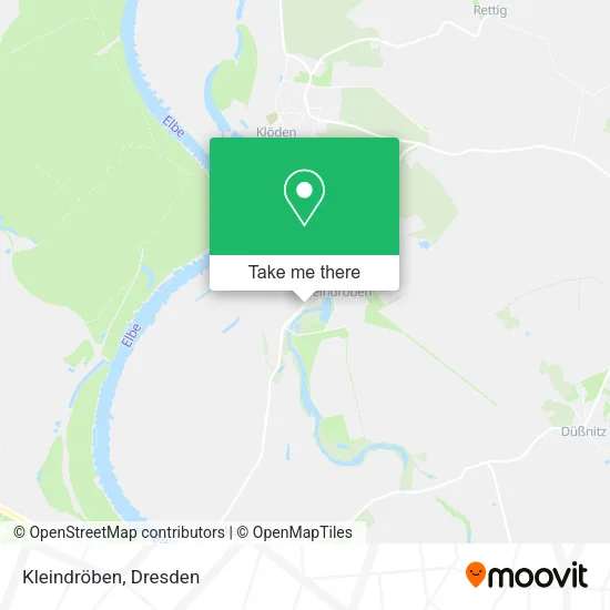 Карта Kleindröben