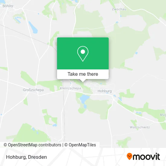 Карта Hohburg