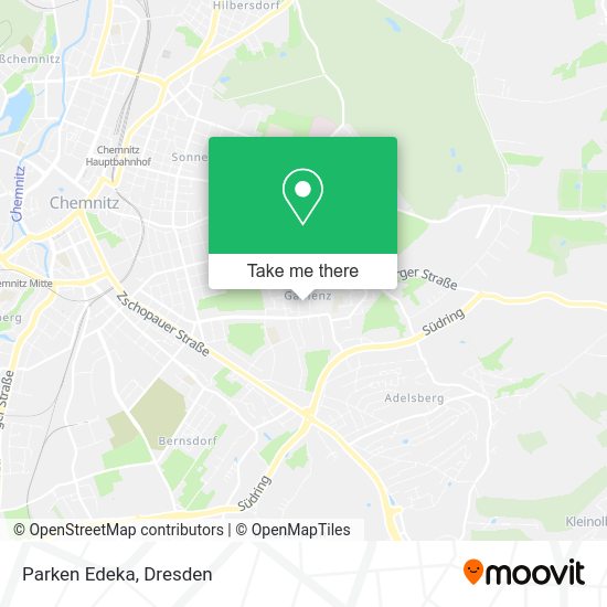 Карта Parken Edeka
