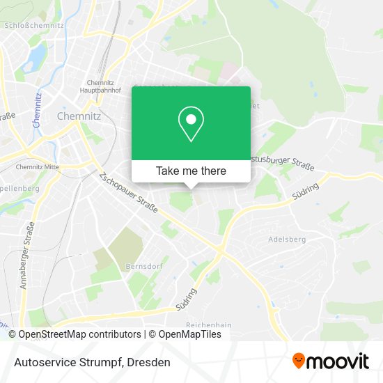 Карта Autoservice Strumpf