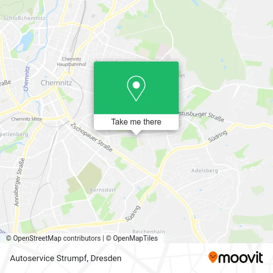 Карта Autoservice Strumpf