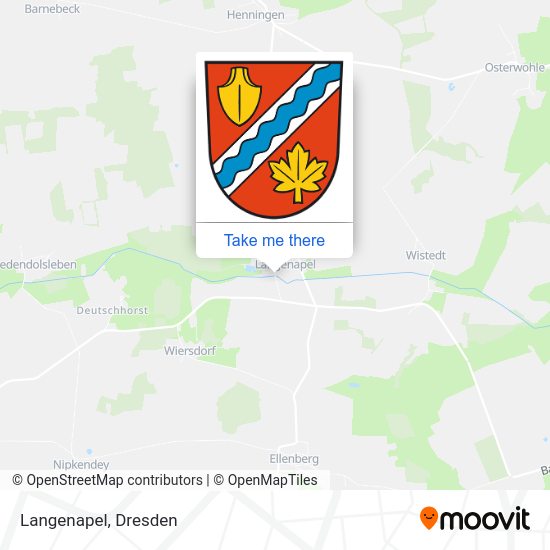 Карта Langenapel