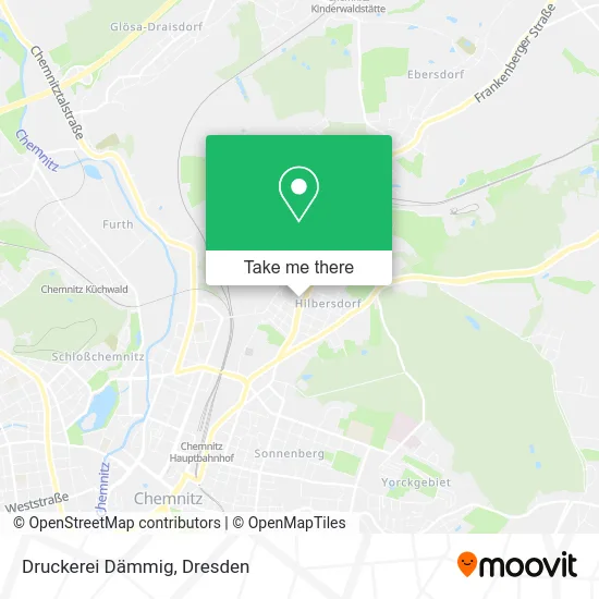 Карта Druckerei Dämmig