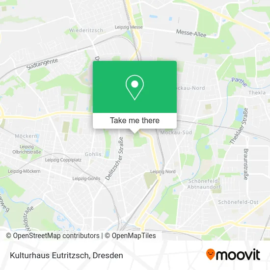Карта Kulturhaus Eutritzsch