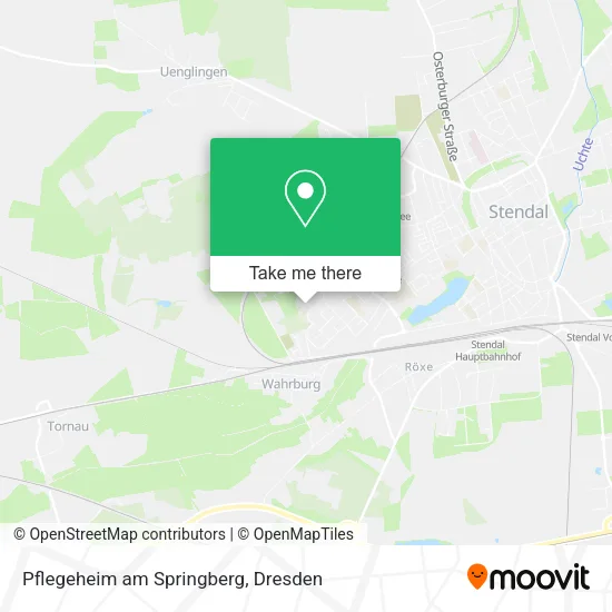 Карта Pflegeheim am Springberg