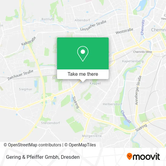 Карта Gering & Pfeiffer Gmbh