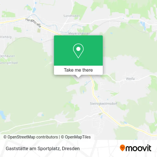 Карта Gaststätte am Sportplatz
