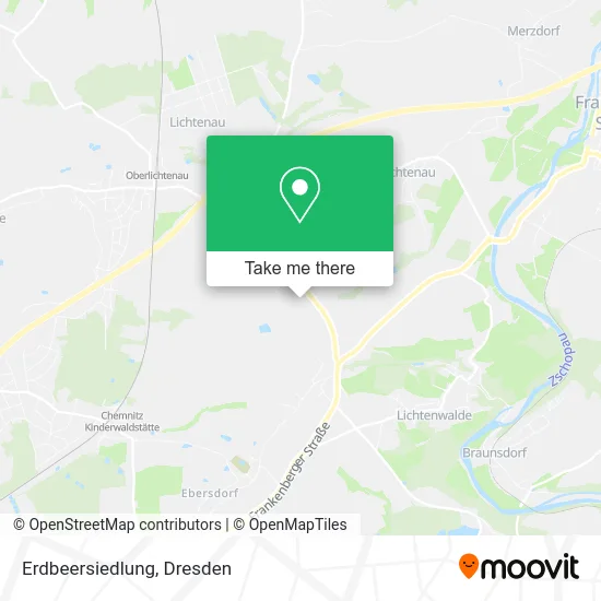 Карта Erdbeersiedlung