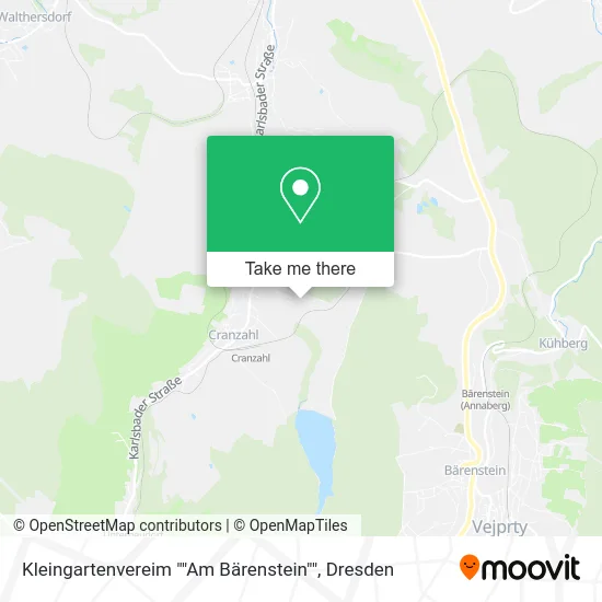 Карта Kleingartenvereim ""Am Bärenstein""