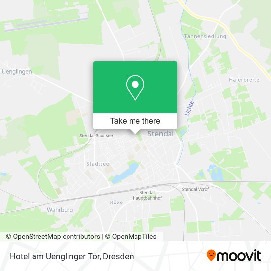 Карта Hotel am Uenglinger Tor