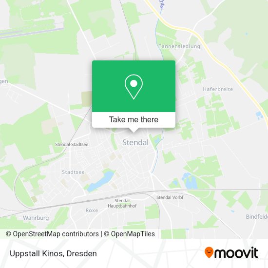 Карта Uppstall Kinos