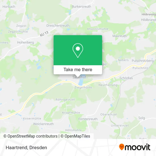 Карта Haartrend