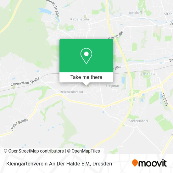 Карта Kleingartenverein An Der Halde E.V.