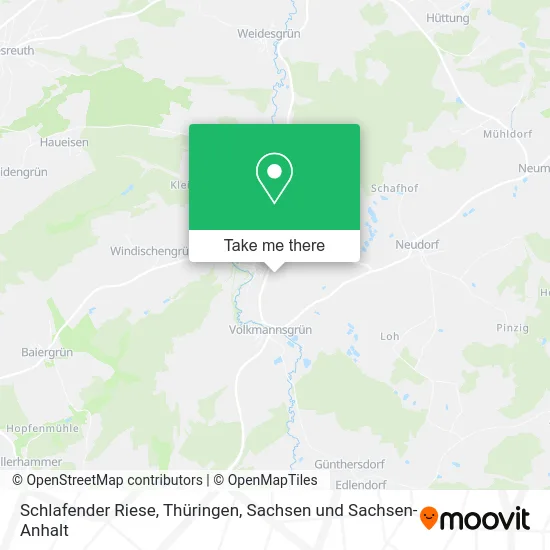 Карта Schlafender Riese