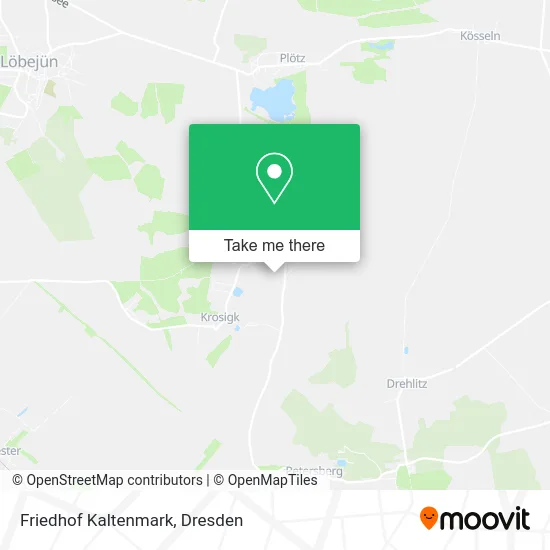 Карта Friedhof Kaltenmark